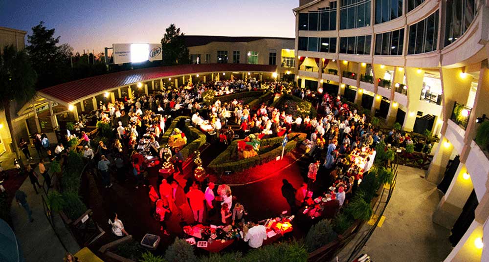 Paddock event space at Fair Grounds Race Course & Slots