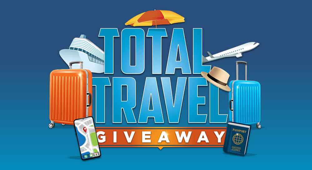 Total Travel Giveaway at Fair Grounds Race Course & Slots