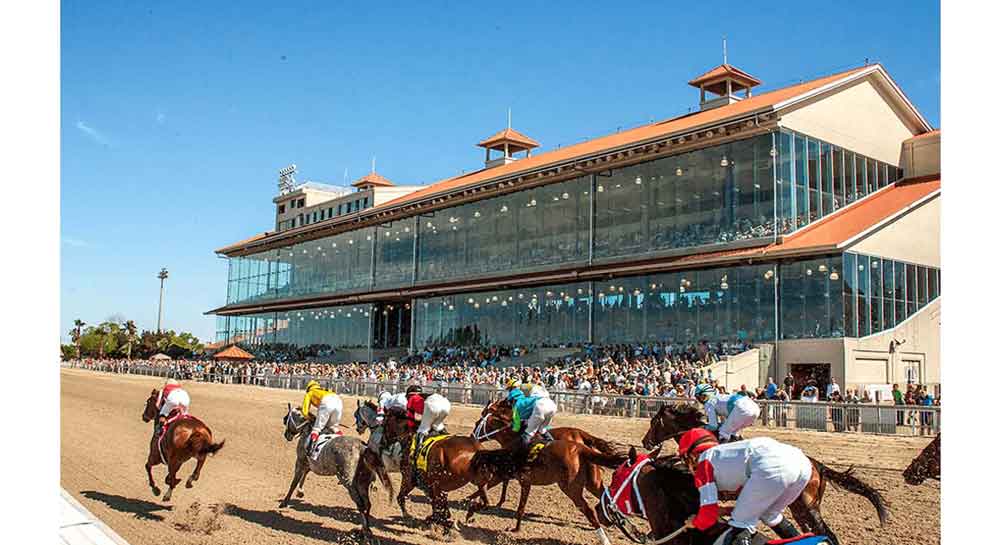 Fair Grounds grandstand