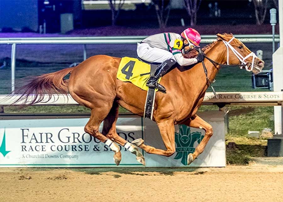 Horse Racing at Fair Grounds Race Course & Slots