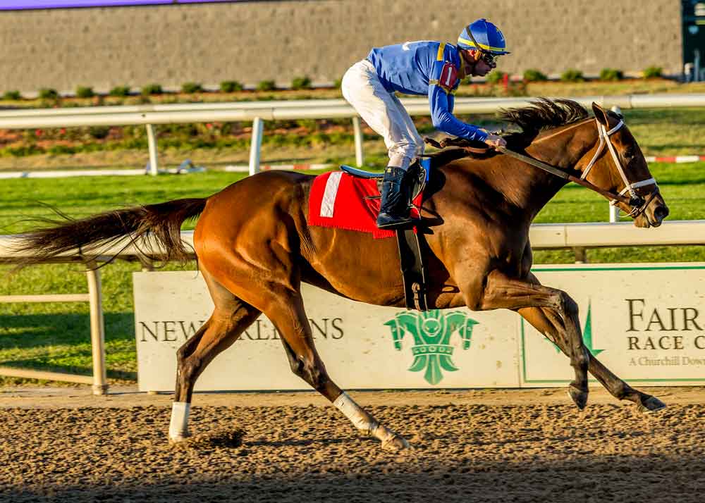 Albaugh Family Stables’ Jace’s Road at Fair Grounds Race Course & Slots