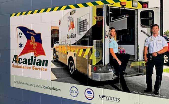 Acadian Ambulance Services partnership with Fair Grounds Race Course & Slots