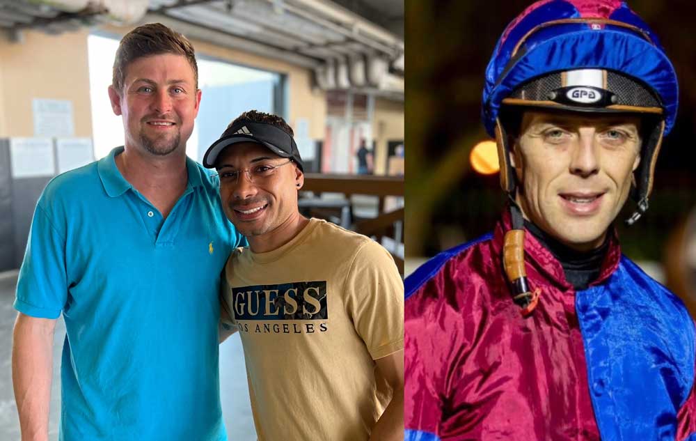 Faucheux, Rodriguez and Curtis horse racing at Fair Grounds Race Course & Slots