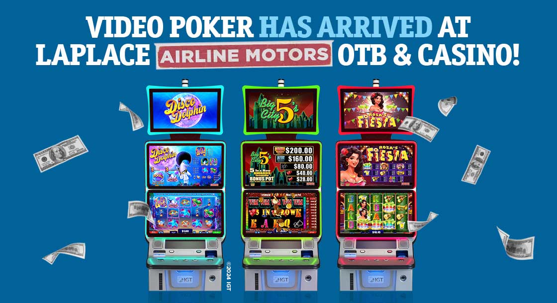 Video Poker at LaPlace Airline Hwy in New Orleans, LA