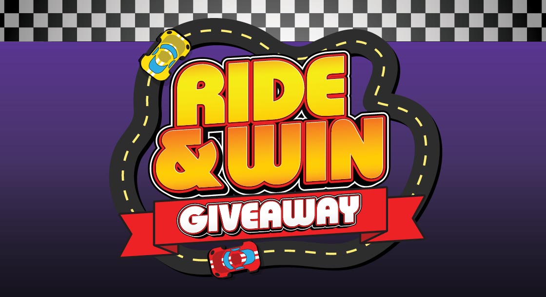 Ride & win logo