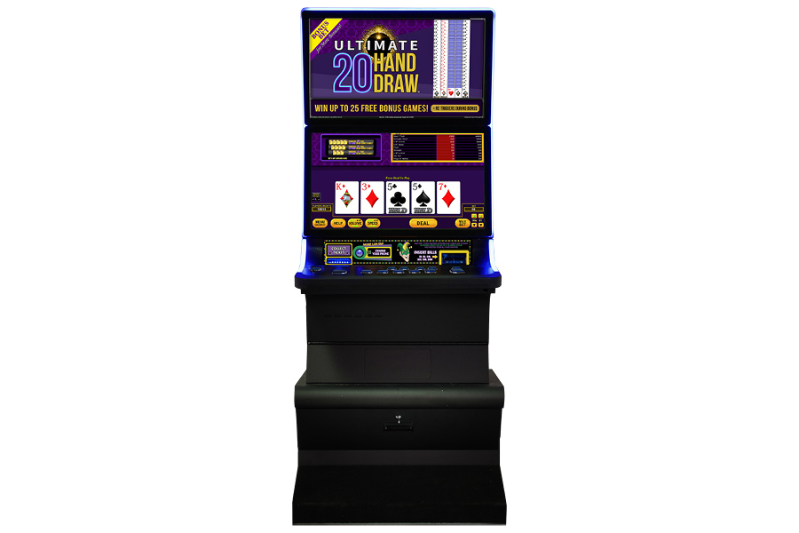 Ultimate 20 Hand Draw Video Poker Game at Fair Grounds Race Course & Slots