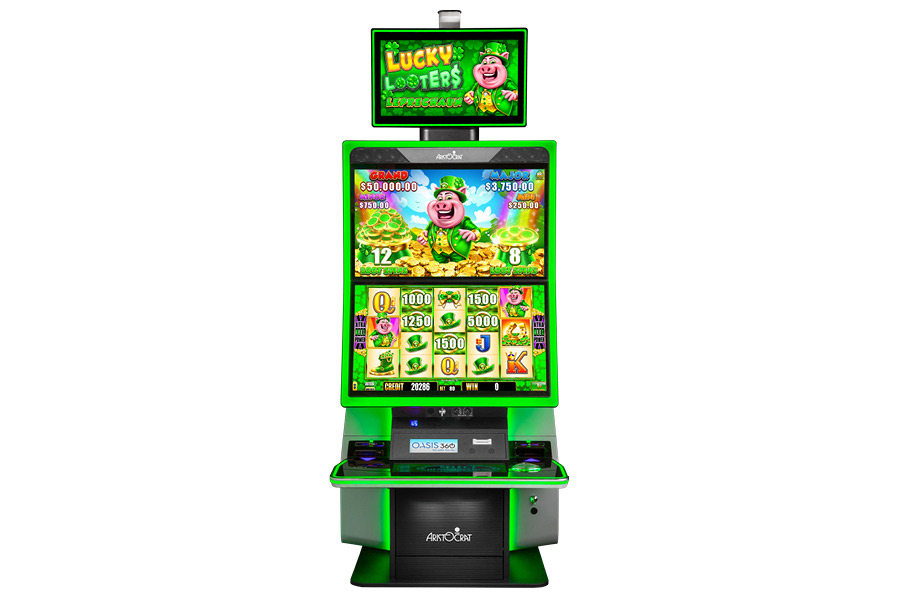 Lucky Looters Leprechaun at Fair Grounds Race Course & Slots