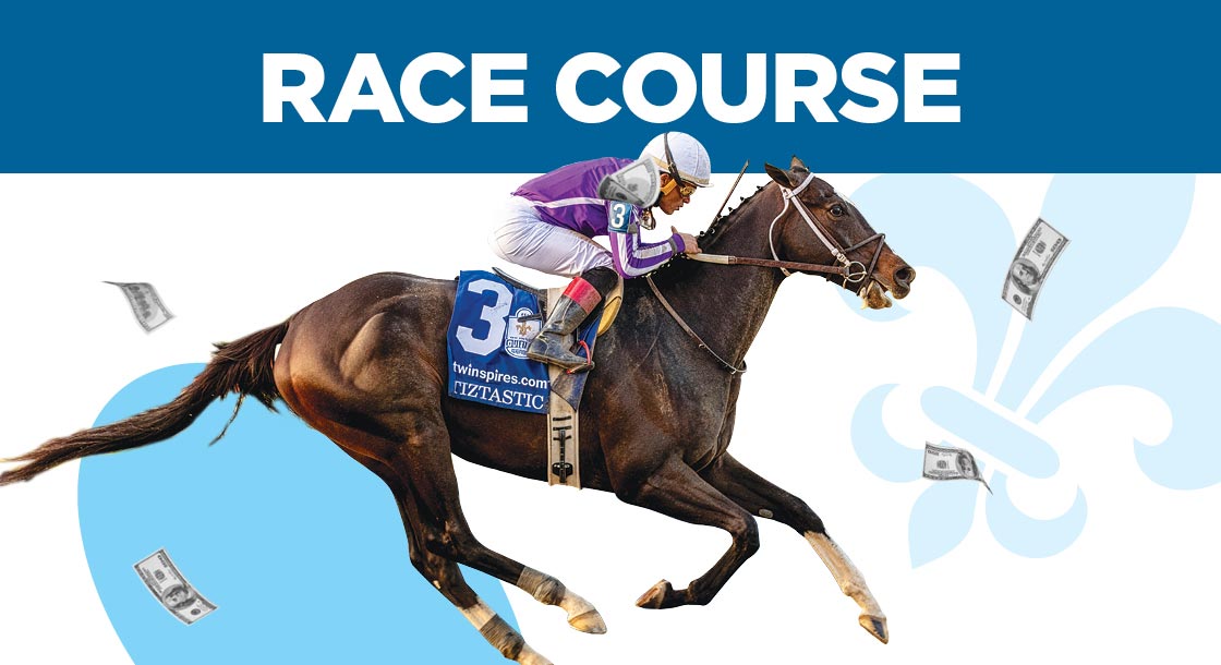 Horse Racing at Fair Grounds Race Course & Slots