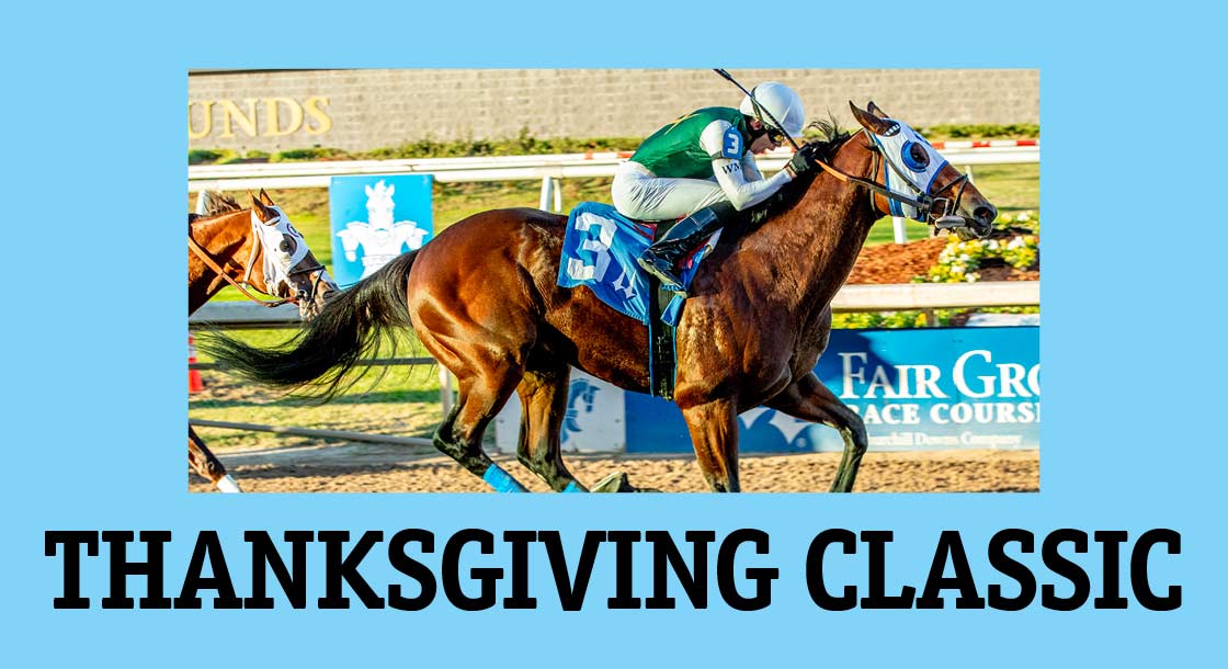 Thanksgiving event at Fair Ground's Race Course & Slots